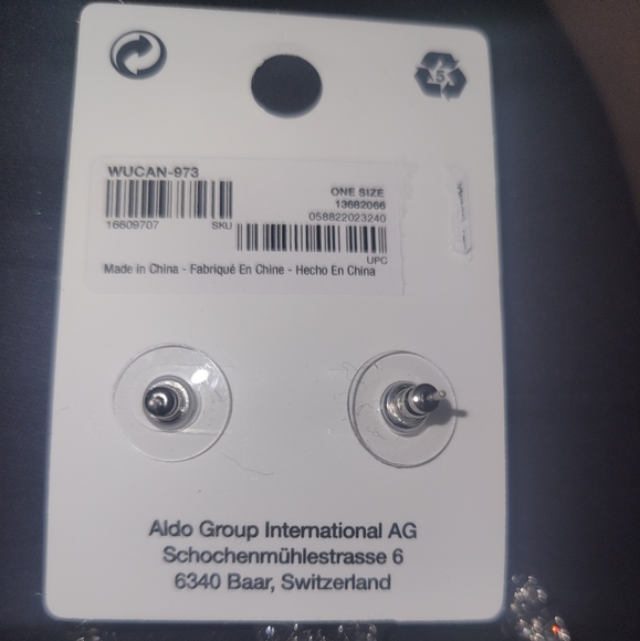 Aldo Sparkling CZ Chandelier Earrings - Picture 4 of 5